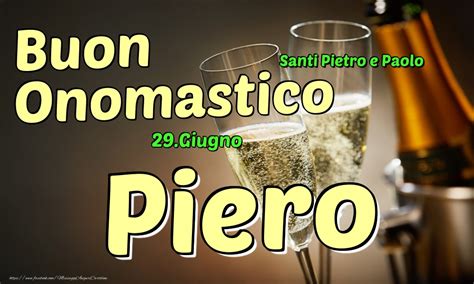 san piero onomastico